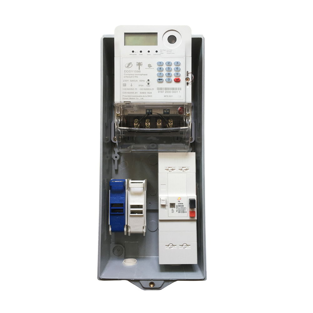  Single Phase SMC Prepayment Meter Box