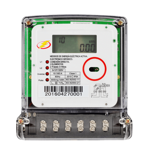 DSS1598 Smart Two Phase Three Wire Energy Meter